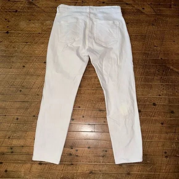 Everlane straight leg white size 30 sustainable jeans - Picture 4 of 5